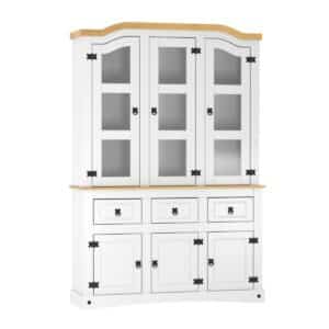 Modular Nogal Blanco Linea Mexicana 6 Puertas